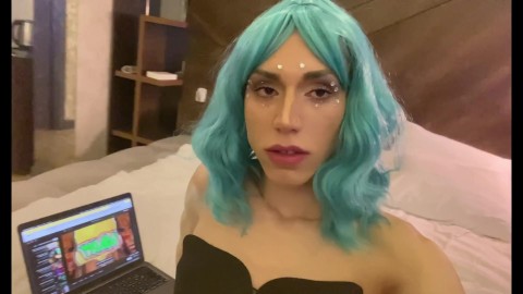 夫とベッドでぶらぶら..もっと多くのために