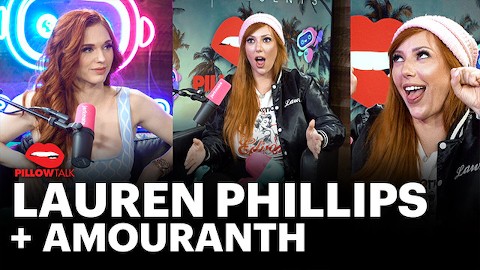 LAUREN PHILLIPSは、トリプル浸透を行う方法をアムールに教えます